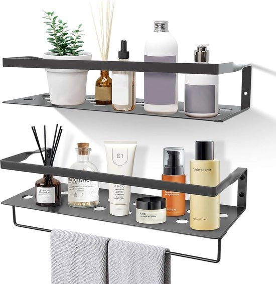Pannello doccia - supporto per bagno a parete, - supporto per cucina a parete - Pannello per parete / Set decorativo sorprendente da 2 pezzi
