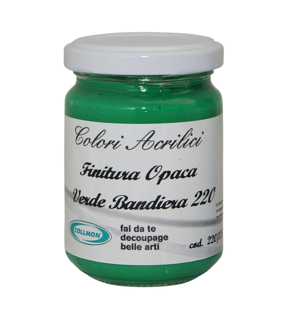 COLORE ACRILICO ML125 VERDE BANDIERA
