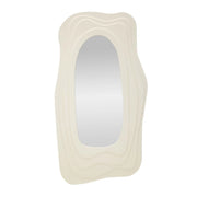 Specchio con Cornice VKH470, Bianco, MDF, 90x4x165 cm