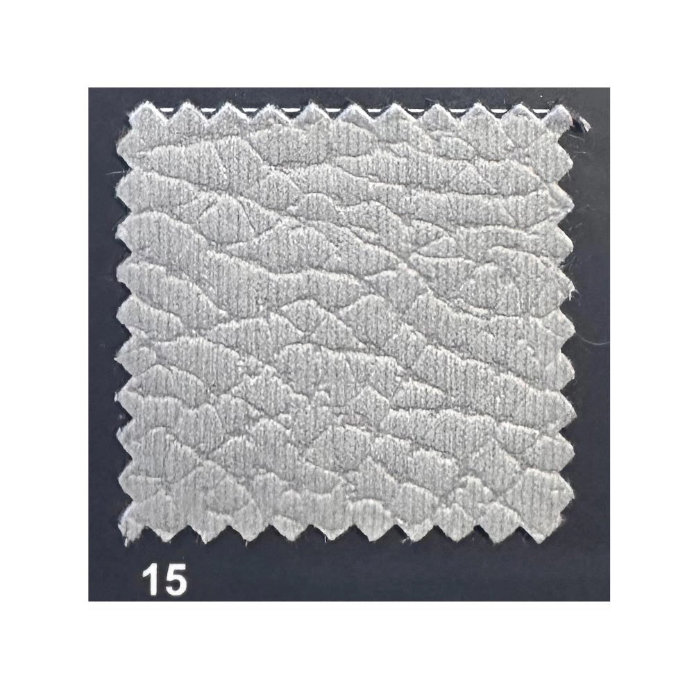 Divano letto Crien 3 posti con poggiatesta reclinabili colore Mozart 15 ash
