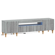 Mobile TV LED Sonoma grigio Legno ingegnerizzato 896251