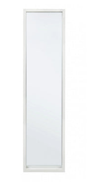 Specchio Rettangolare Legno Bianco Moderno da Interno 32x122 - YOUNG