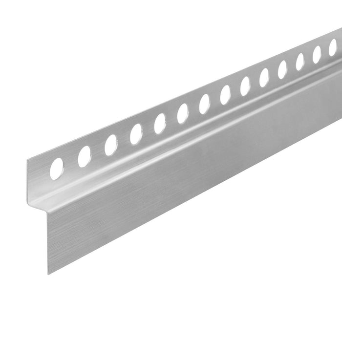 Pannello Frontale Per Piatto Doccia 120cm Brush Nickel