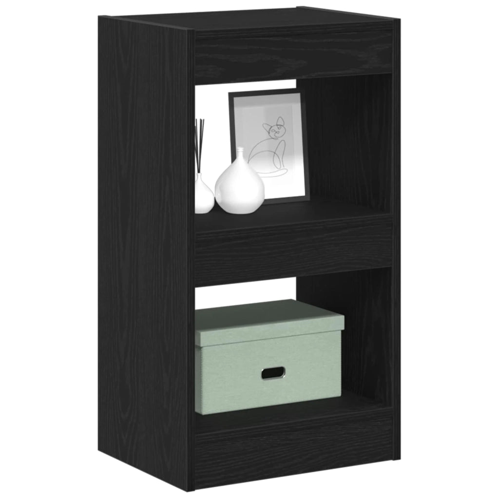 Armadio per Libri Rovere Nero 40 x 30 x 71,5 cm 862718