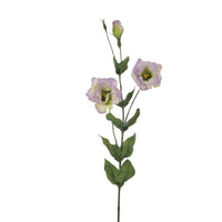 Set 3 Lisianthus Artificiali Composto da 3 Fiori Altezza 82 cm
