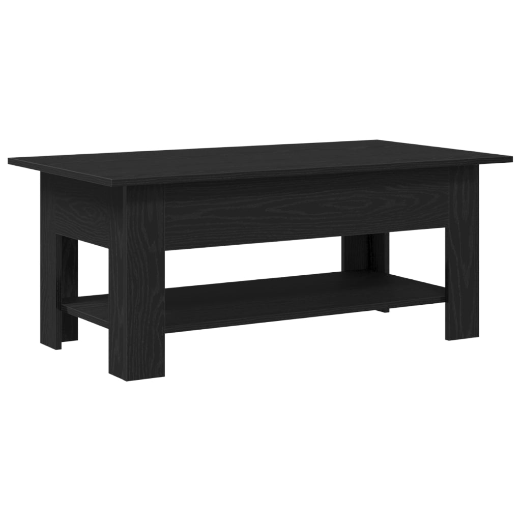 Tavolino da caffÃ¨ vMix in Nero Rovere 102x55x42 cm in Legno Ingenerizzato