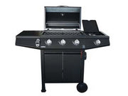 1pz barbecue a gas gpl 3 bruciatori + 1 fornello - cm.117x52x101h. cod:ferx.fer447959
