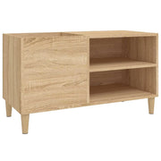 Mobile Porta Dischi Rovere Sonoma 84,5x38x48 Legno Multistrato CFW8375921