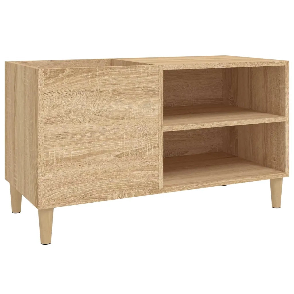 Mobile Porta Dischi Rovere Sonoma 84,5x38x48 Legno Multistrato CFW8375921