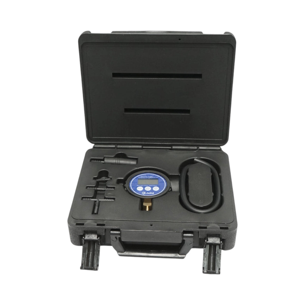 Kit di prova della pressione del carburante e del vuoto, manometro digitale 0-20 PSI Breckner Germany
