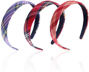 Banda per capelli in pelle - 3 pezzi - Progettata in stile classico - Materiale morbido e confortevole - Materiale duraturo - Adatta per uso quotidiano - Banda per capelli