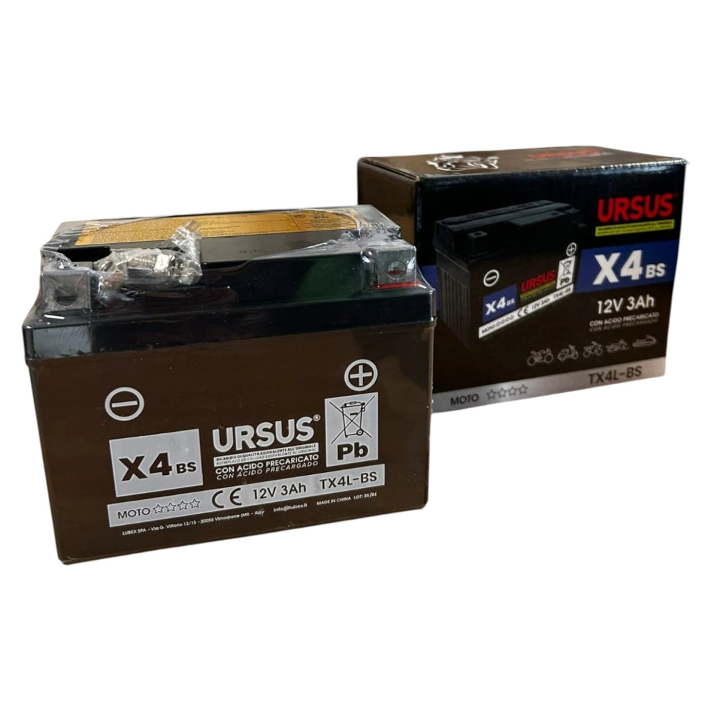 BATTERIA PER MOTO URSUS X4BS 3AH
