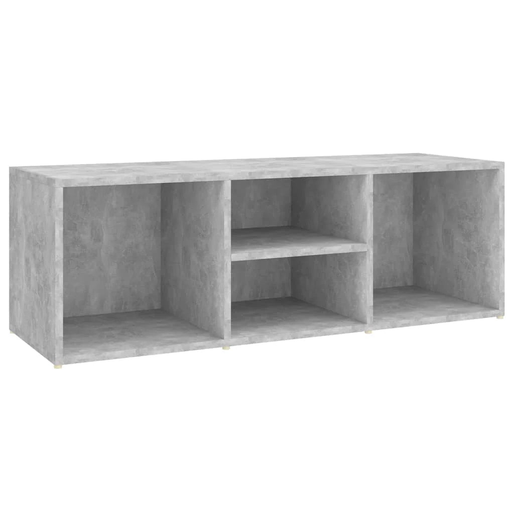 Panca portascarpe/stivali cassettiera scaffale mobiletto portaoggetti per ingresso 105 x 35 x 35 cm truciolato grigio 02_0022972