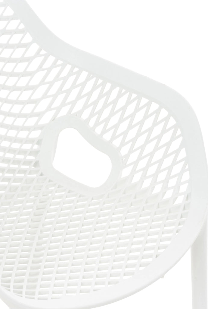 Sedia impilabile XL Air bianco
