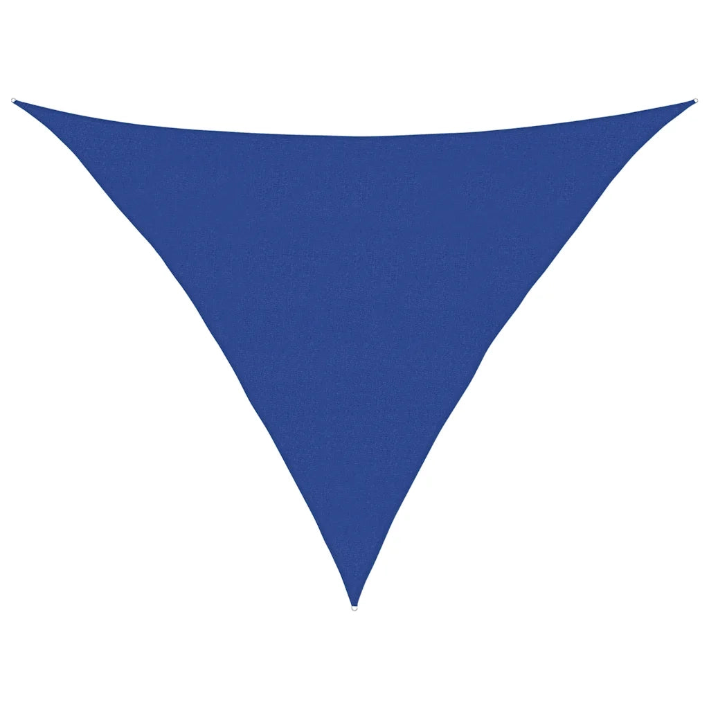 Vela Parasole 160 g/mÂ² Triangolare Blu 5x5x6 m in HDPE