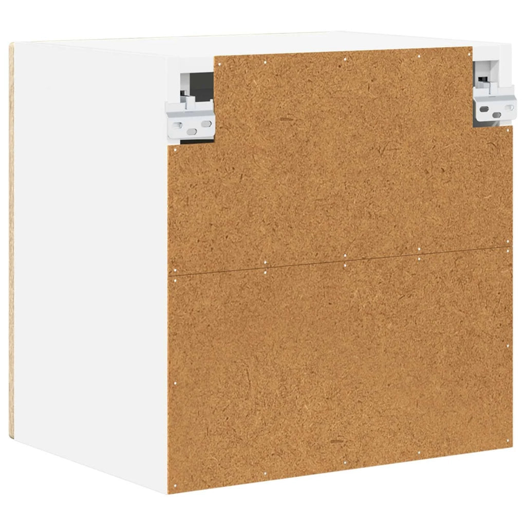 Mobile in vetro da parete PORTO 2 pcs Rovere Sonoma 885190