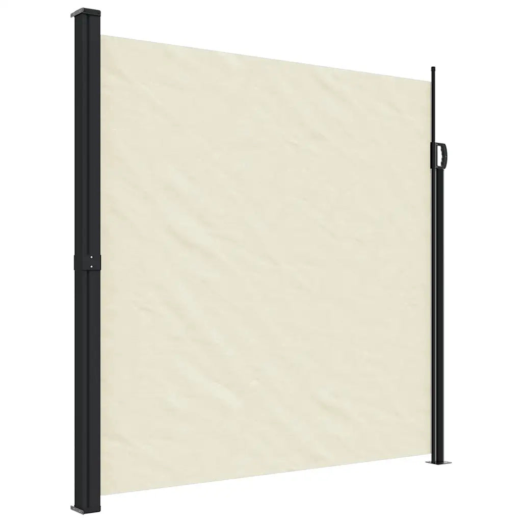 Tenda da Sole Laterale Retrattile Crema 200x500 cm