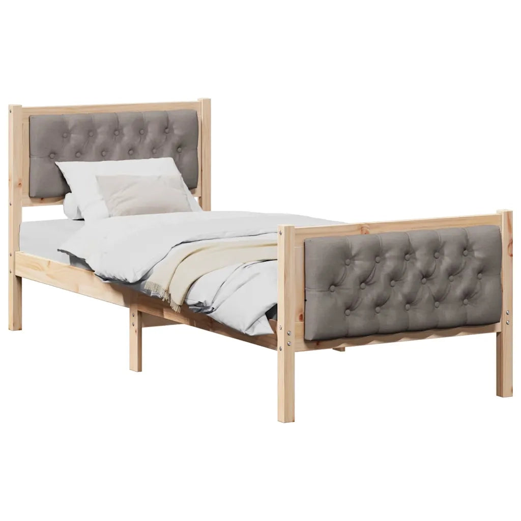 Struttura del letto Talpa 75 x 190 cm Pino massello 878442