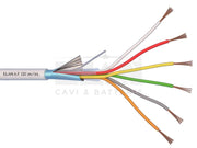 MATASSA CAVO ELAN ALLARME SCHERMATO 6X0,22 GUAINA IN PVC 020061 100MT BOBINA
