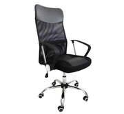 Sedia da ufficio scrivania con Rotelle Girevoli e braccioli ergonomica. reclinabile e con altezza regolabile imbottita e rete traspirante 950A