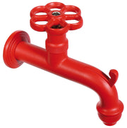 Rubinetto colorato in ottone Belfer Ø 22mm Colore: Rosso