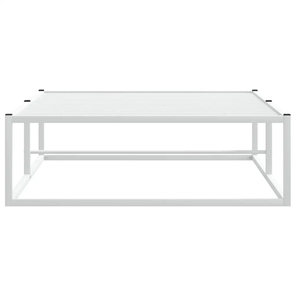 Giroletto senza Materasso Bianco 90x200 cm in Metallo 4017422