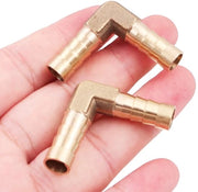Connettori a 90 gradi in rame - 10 pezzi - Afdichting 34mm x 34mm - Connettori per l'aria/acqua/olio/gas