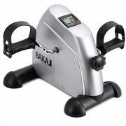 Mini Cyclette da Seduta Bike per Allenamento Riabilitazione Anziani Display LCD
