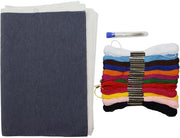 Libro di punti per cucito con nomi stampati - Tela per cucito - Libro di manutenzione per hobby - Apprendimento creativo - 100% nuovo - Libro di cucito