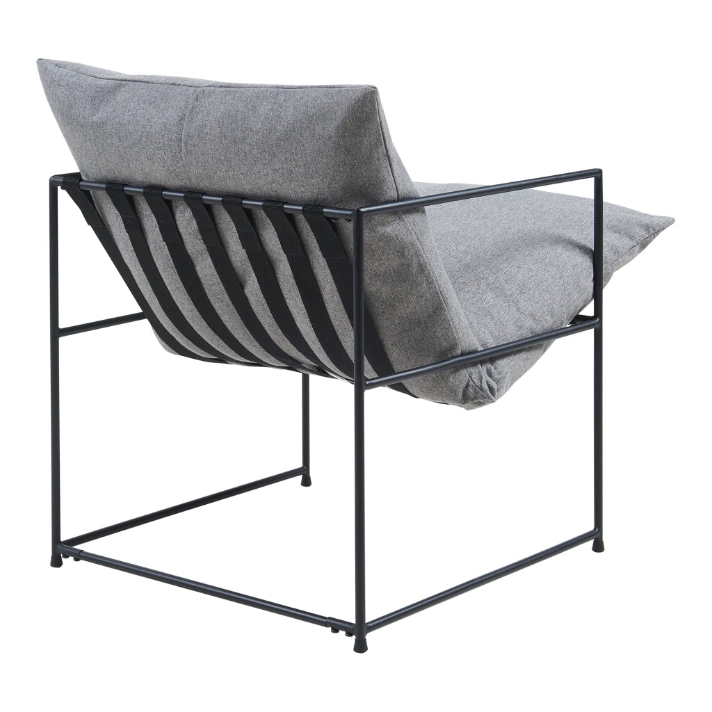 Poltrona relax 90 x 61 x 70 cm grigio scuro 03_0009479
