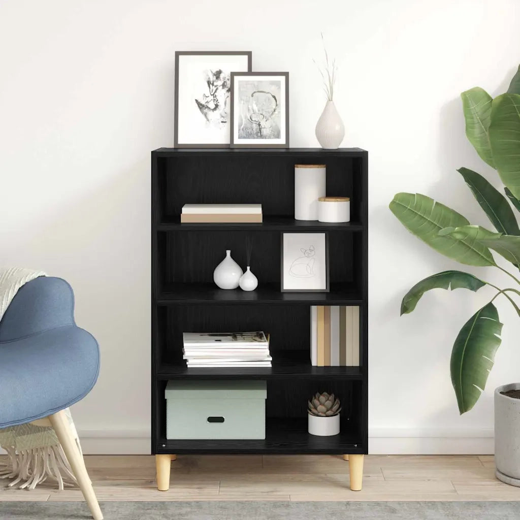 Credenza Rovere Nero 57 x 35 x 89.5 cm Legno multistrato 875124