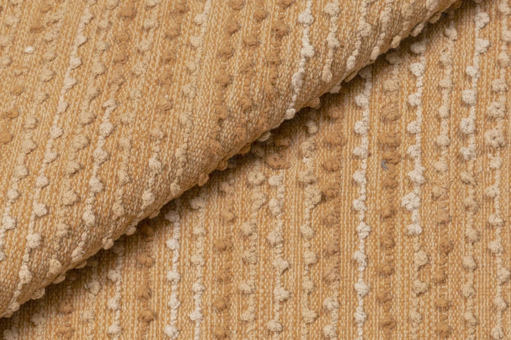 Tappeto moderno Atlanta, stile kilim, 100% cotone, avorio, 200x140cm