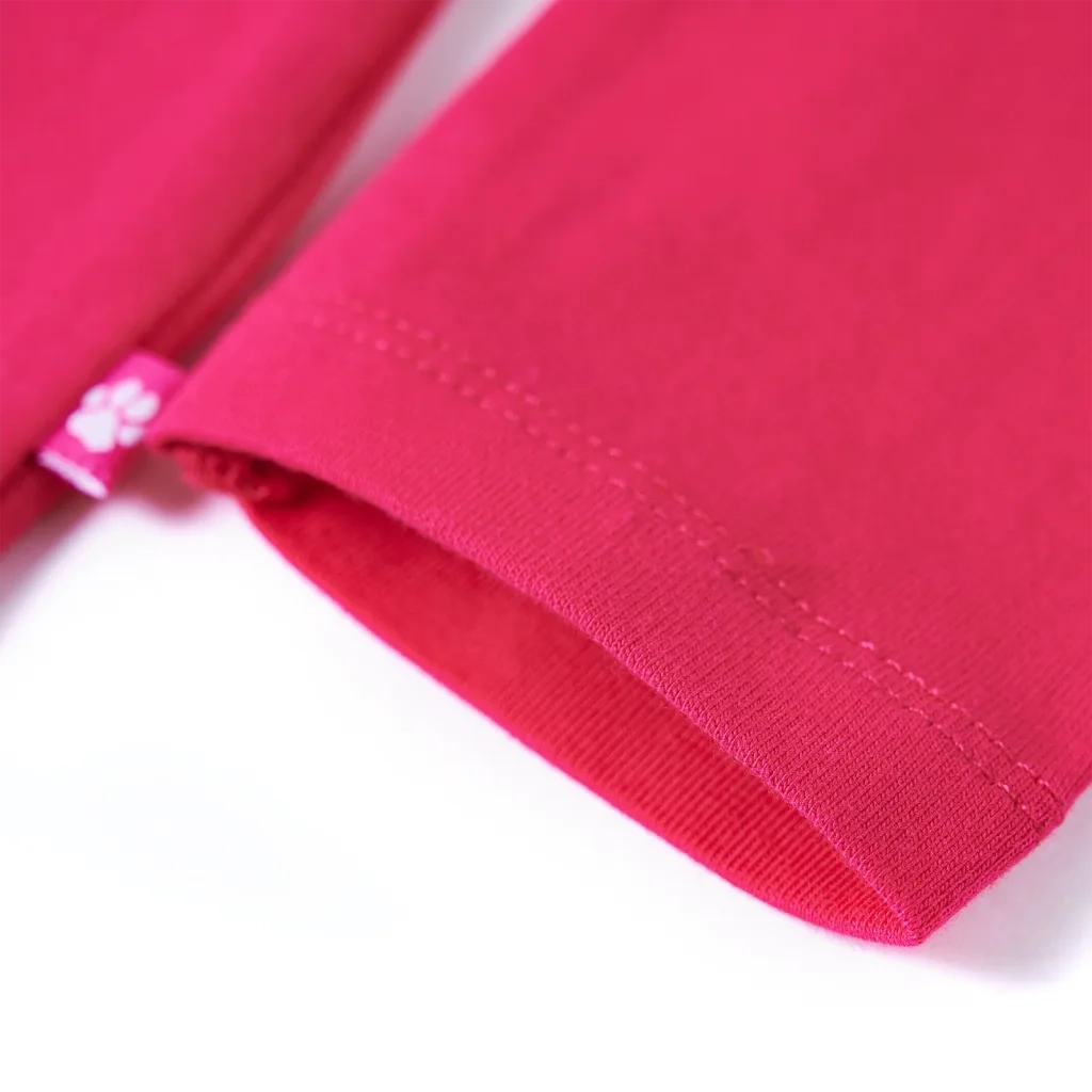 Maglietta da Bambina a Maniche Lunghe Fucsia 92 14294