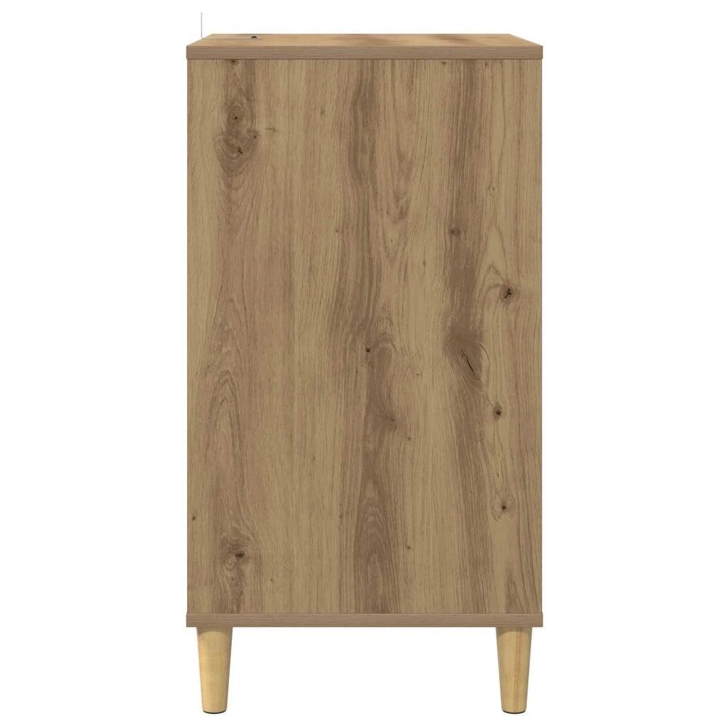 Supporto per Giradischi Rovere Artigianale 47 x 39,5 x 74,5 cm 8012881