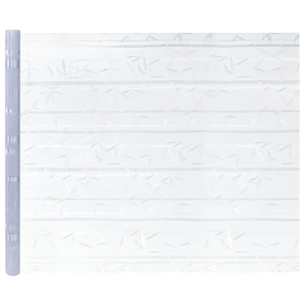 Pellicole per Finestre Smerigliate 2pz Motivo Bambù in PVC 3208959