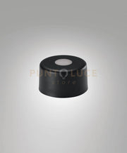 3804-57-101 DIFFUSORE/PARALUME IN METALLO COLORE NERO D.15CM H.9CM PER KIT LUCI 8W
