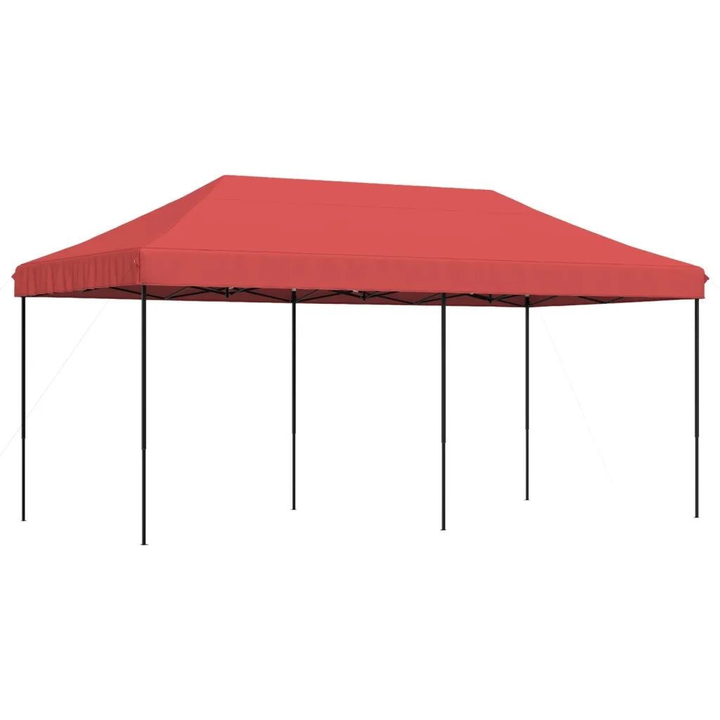 Tenda da Festa Pieghevole Pop-Up Bordò 580x292x315 cm 4004939