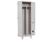 ARMADIO SPOGLIATOIO SPORCO/PULITO A DUE ANTE MONTATO  cm.50x50x180h.    PROMETAL