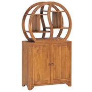 Armadietto con Mensola Yin Yang 70x30x130 cm in Legno di Teak cod mxl 44318
