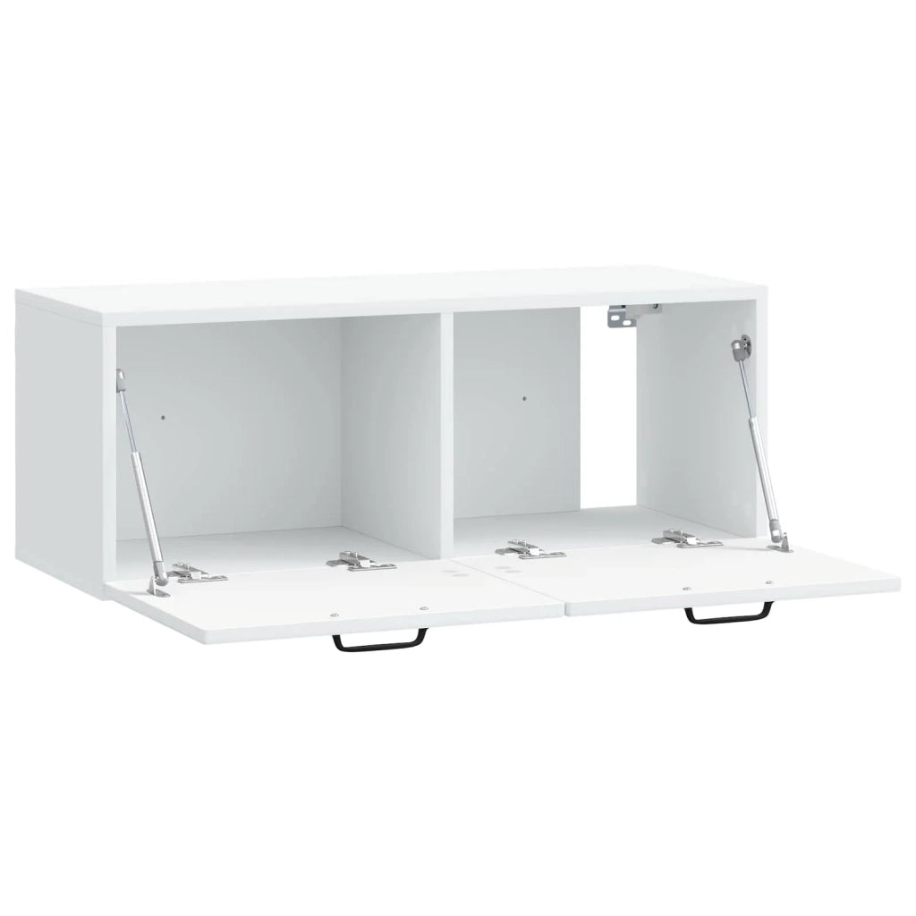 Mobile Porta TV da Muro Bianco 78,5 x 31 x 30 cm 899395