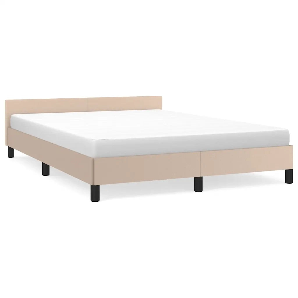Giroletto con Testiera senza Materasso-Struttura Letto Cappuccino 140x190 cm