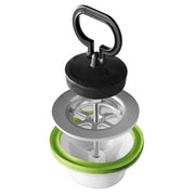 PILETTA SIMPLEX CON TAPPO MANIGLIA BONOMINI- 11/4 - Diam. totale 66 mm- BONOM- pezzi 1