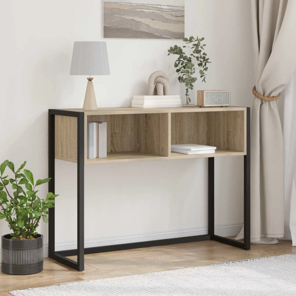 Tavolino Sonoma 100 x 36 x 75 cm Legno multistrato