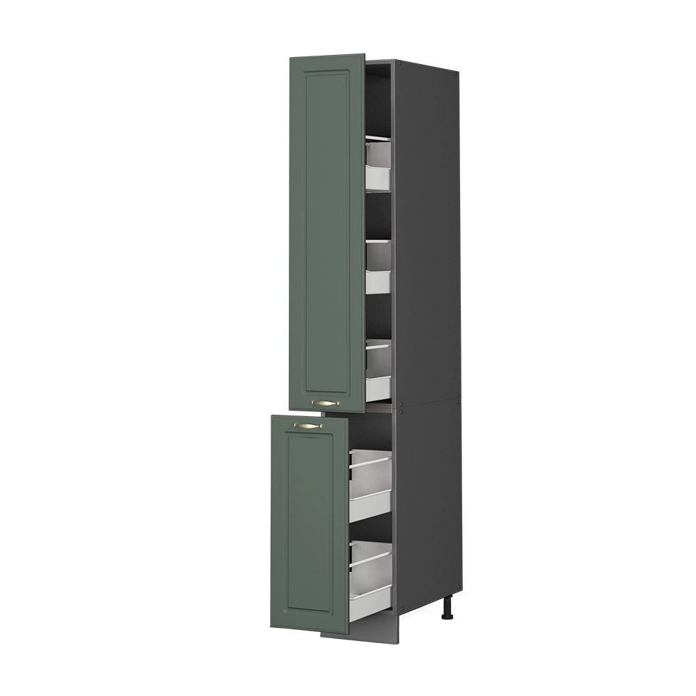 Vicco Armadio da farmacia Verde-oro Country House 30 cm