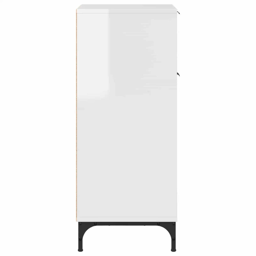Mobile da Bagno Bianco Lucido 39,5 x 36 x 88 cm 883398