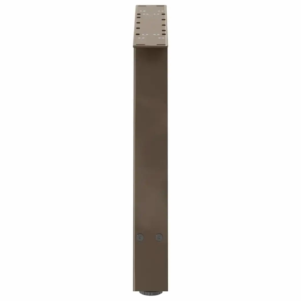 Gambe per Tavolino da Caffè a Forma di A 2 pz 60x(42-43) cm Acciaio 4012839