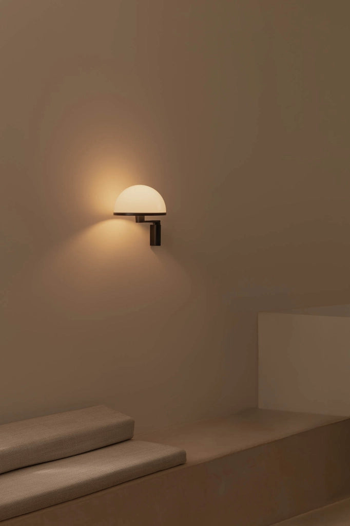 DOME Applique nera da parete