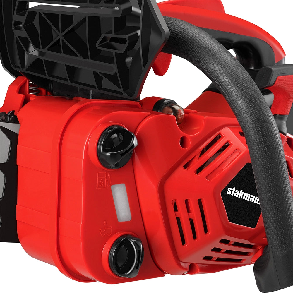 Motosega a Scoppio Benzina 2 Tempi 25,4cc Lama 30cm Taglia Legna Rami EasyStart