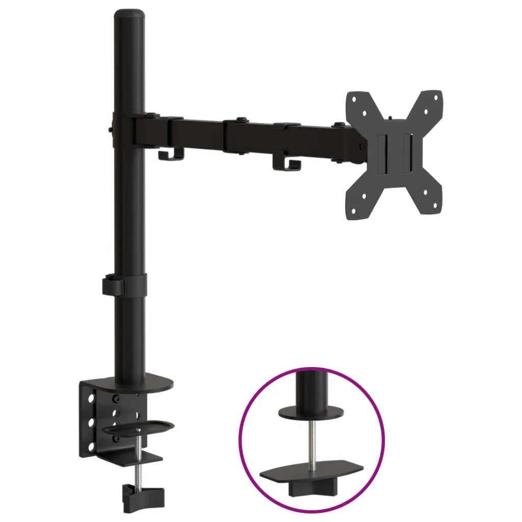 Supporto per Monitor in Acciaio Nero VESA 75/100 mm CFW1080256