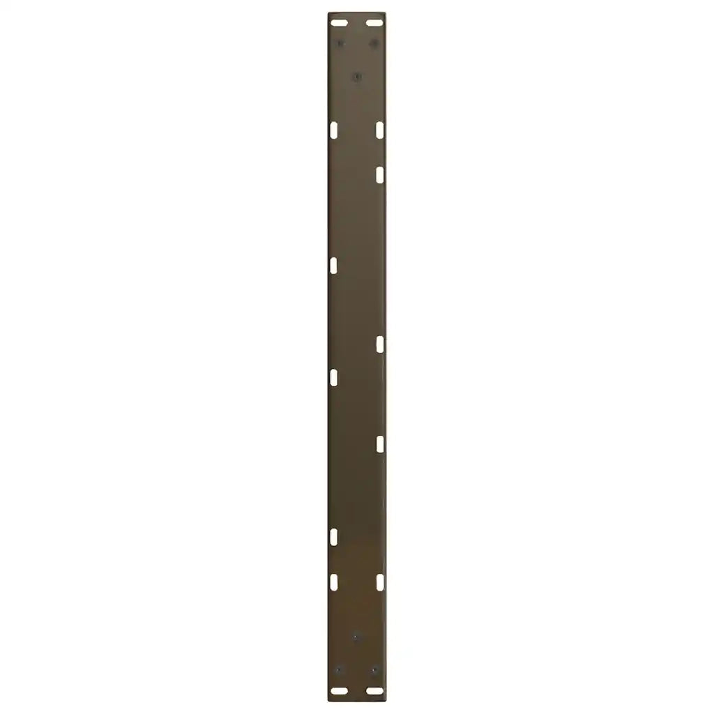 Gambe per Tavolino da Caffè a Forma di V 2 pz Acciaio Naturale 70x(30-31,3) cm Acciaio 4012619